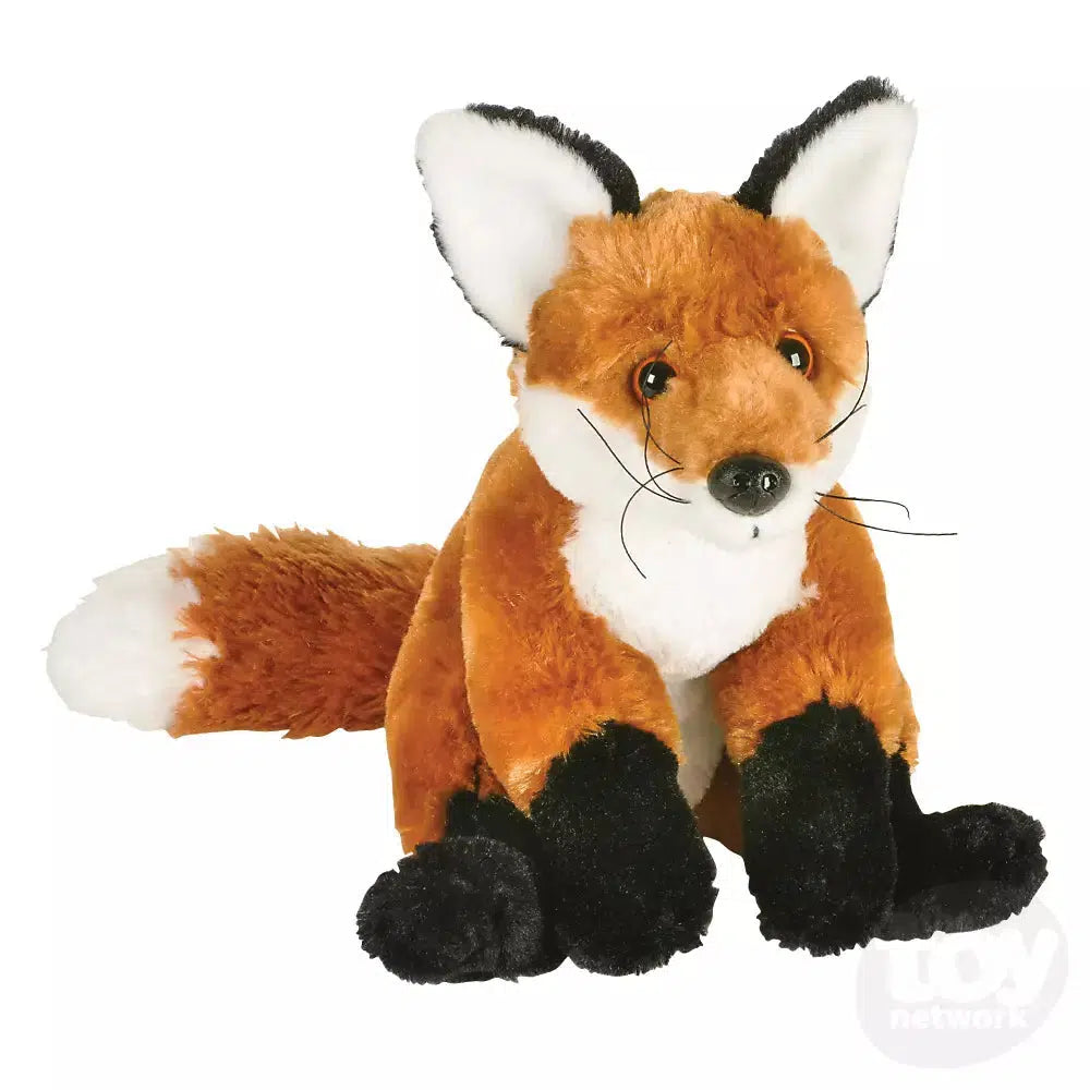 10" Animal Den Fox Plush