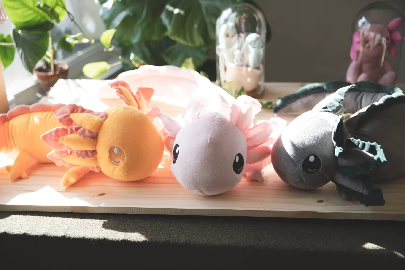 *FINAL SALE* Axol & Friends Realistic Axolotl Weighted Plushes