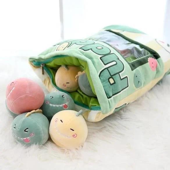 Bag Of Baby Dino Plushies