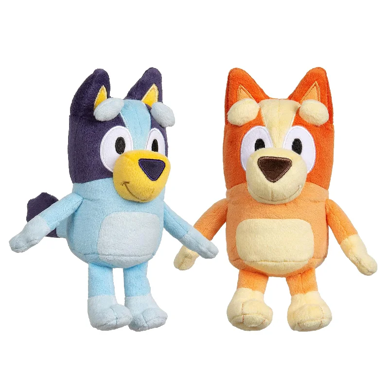 Bluey Family & Friends 7 Inch Plush Set | Bluey & Bingo