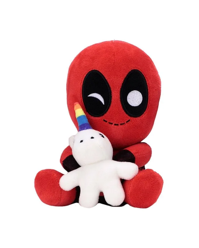 Deadpool w/ Unicorn 7.5" Phunny Plush