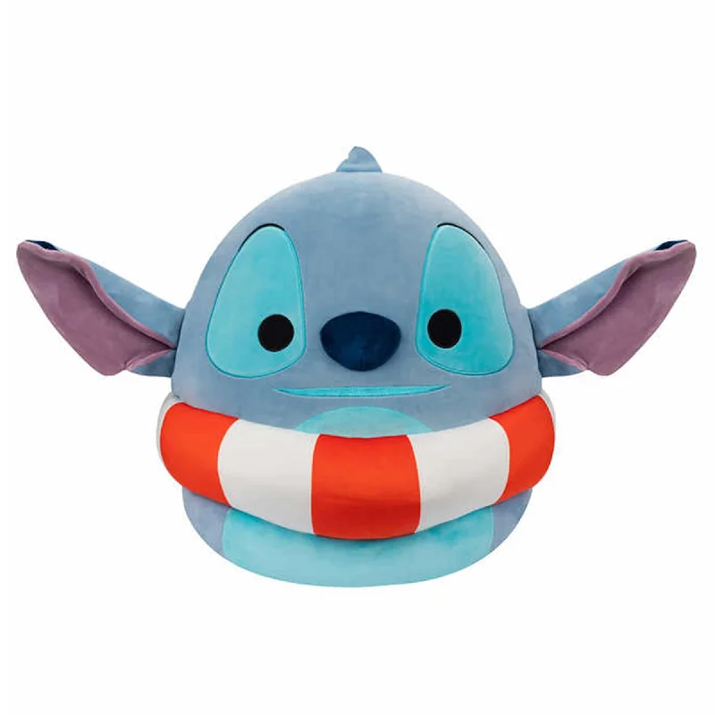 Disney Lilo & Stitch Squishmallow 20 Inch Plush | Stitch in Inner Tube