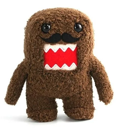 Domo Moustache 6" Plush