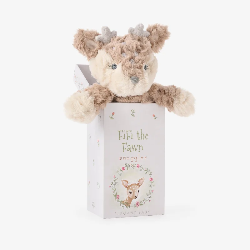 Fifi the Fawn Snuggler Plush Security Blanket w/ Gift Box