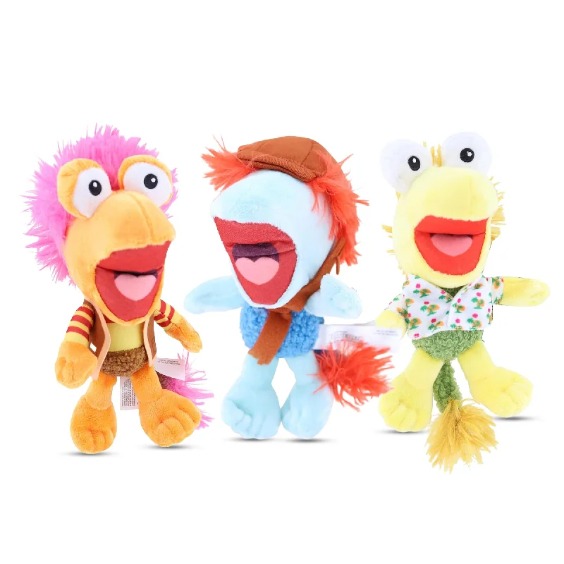 Fraggle Rock 7.5 Inch Plush Set of 3 | Gobo | Wembley | Boober