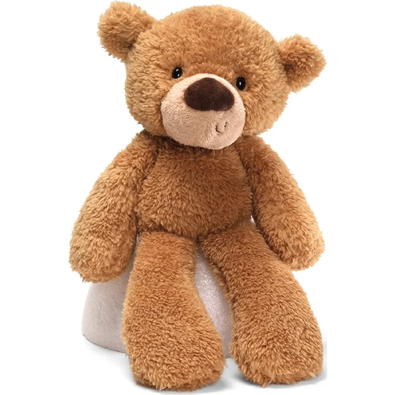 Fuzzy Teddy Bear - Beige