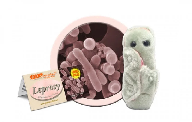 Leprosy (Mycobacterium leprae) - GIANTmicrobes® Plush Toy