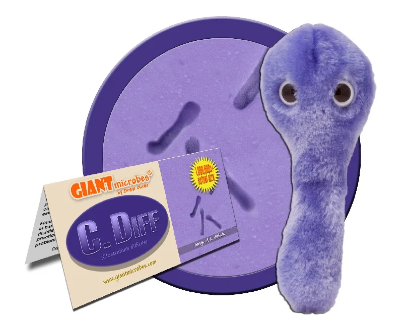 C. Diff (Clostridium Difficile) - GIANTmicrobes® Plush Toy