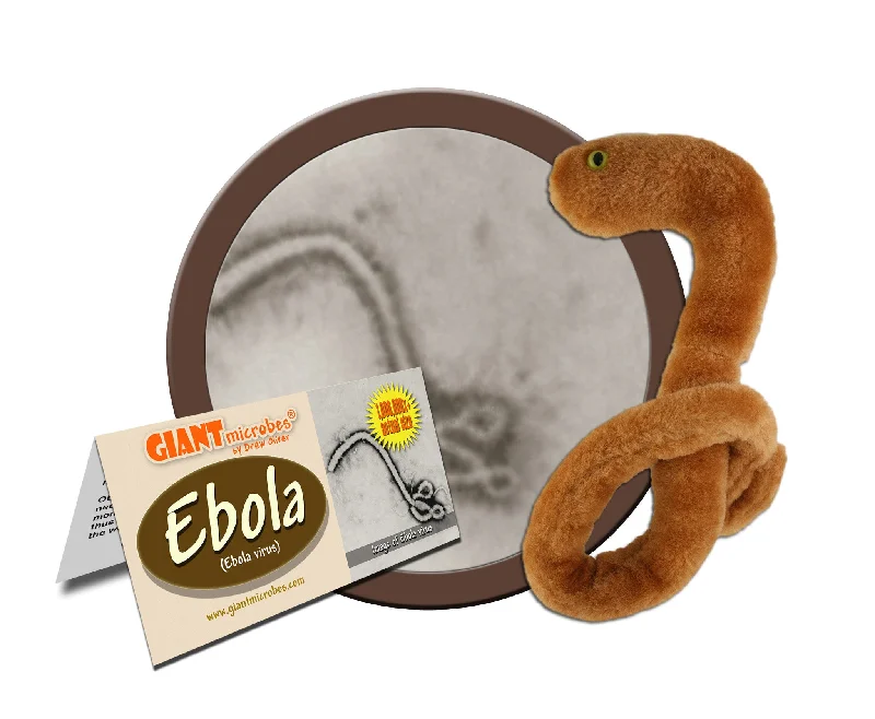 Ebola (Ebola virus) -GIANTmicrobes® Plush Toy