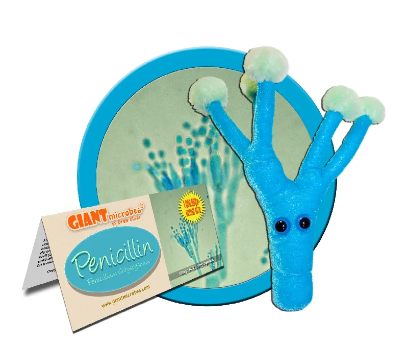 Penicillin (Penicillium Chrysogenum) - GIANTmicrobes® Plush Toy