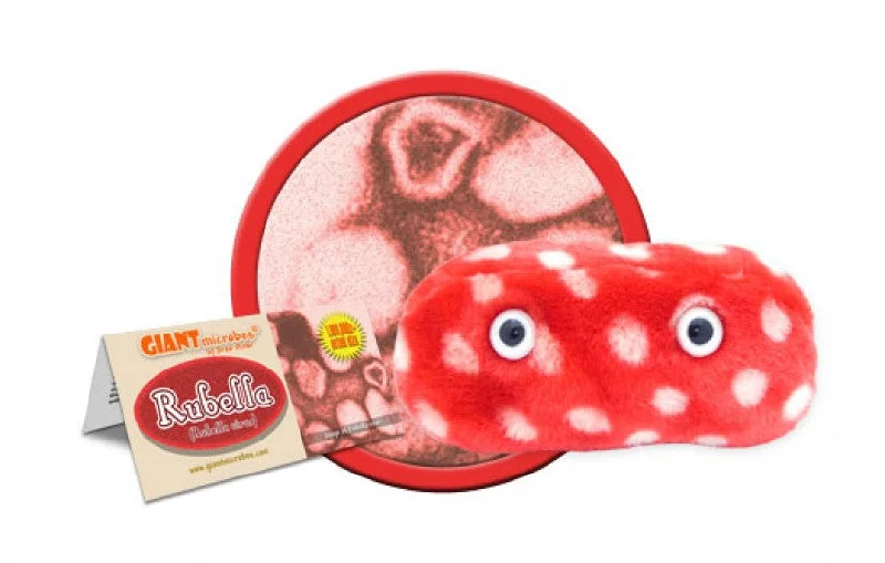 Rubella (Rubella Virus) - GIANTmicrobes® Plush Toy