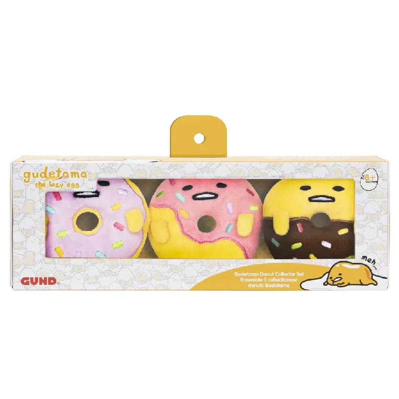 Gudetama Donut Plush Collector Set of 3