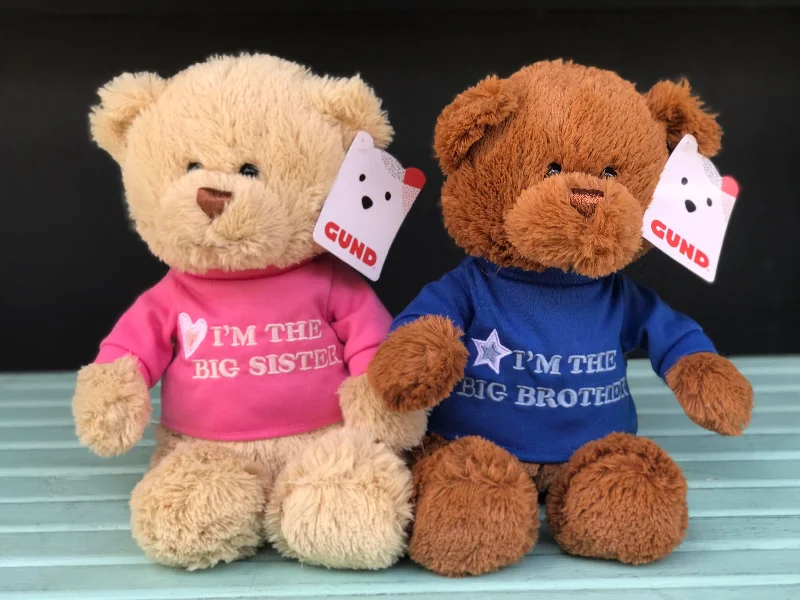 GUND Big Brother & Big Sister Teddy Bears