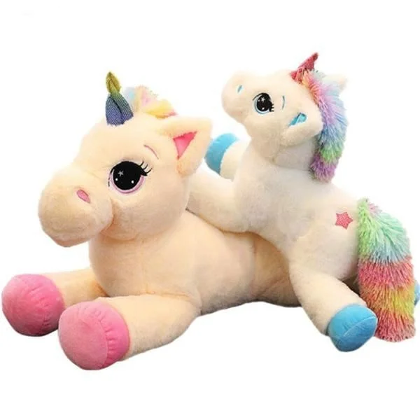 Jumbo Rainbow Unicorn Plush