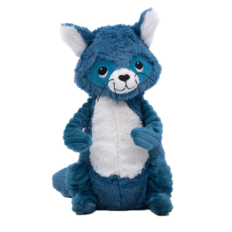 Les Deglingos Ptipotos Netoitou the Raccoon Plush | Blue