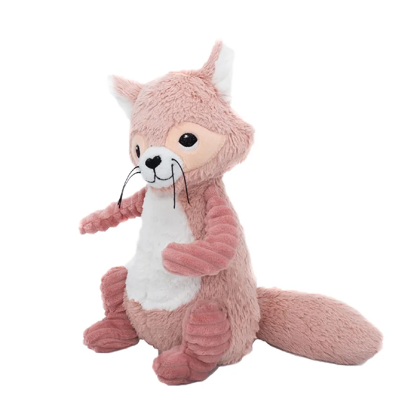 Les Deglingos Ptipotos  Netoitou the Raccoon Plush | Pink