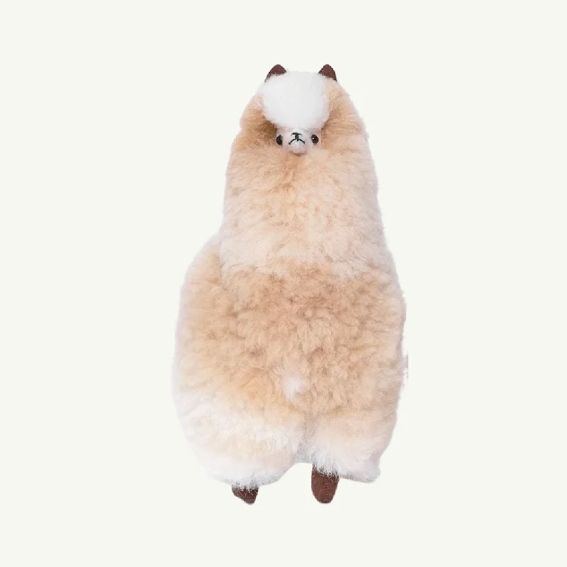 Medium Alpaca Plush (Brown + Mix)