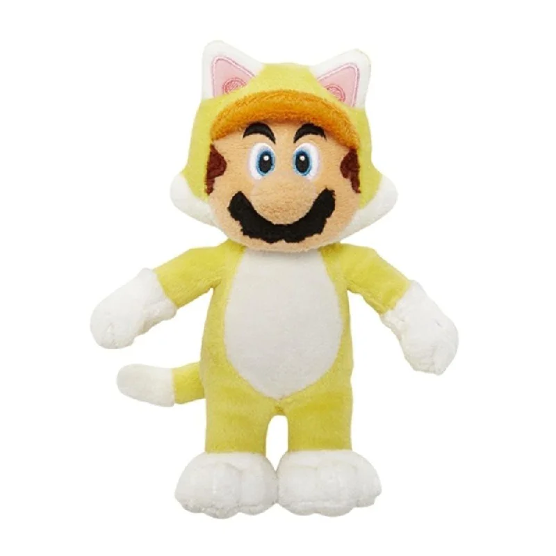 New Super Mario Bros. U 7" Plush Cat Mario