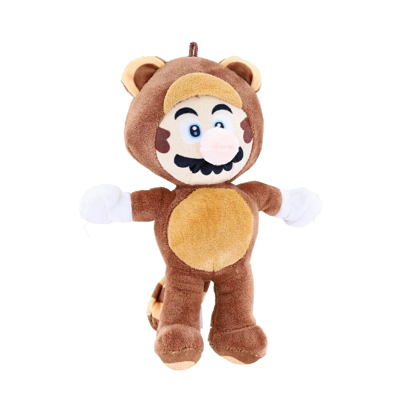 Nintendo Super Mario Power Suit 8.5 Inch Plush | Tanooki Mario