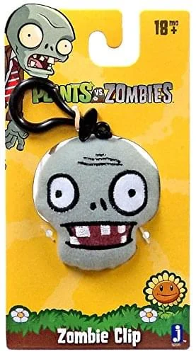 Plant Vs Zombies Plush Clip-On: Zombie