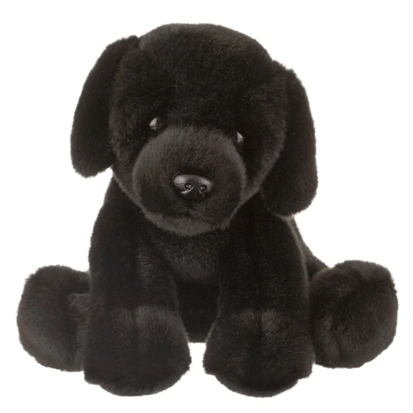 Plush Black Labrador H14195