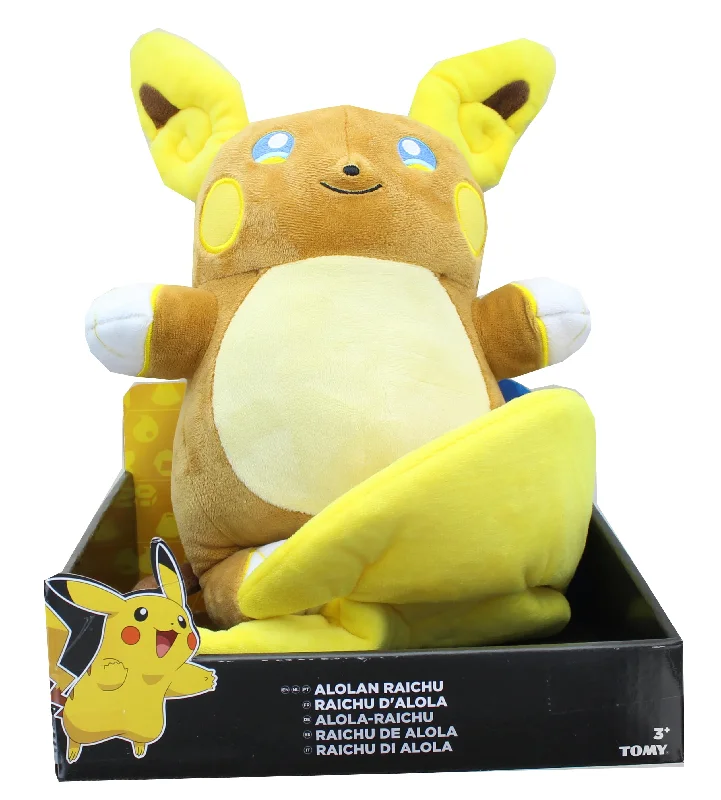 Pokemon 10 Inch Character Plush | Alolan Raichu