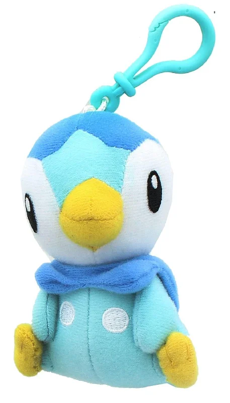 Pokemon 3 Inch Plush Clip On - Piplup