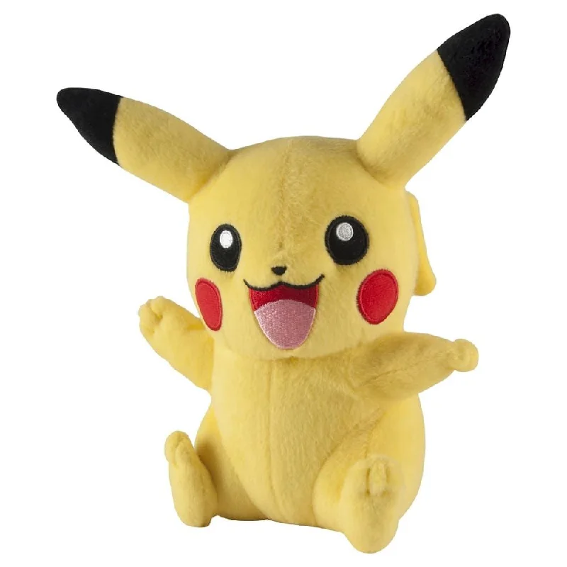 Pokemon Basic 8" Plush: Sitting Pikachu