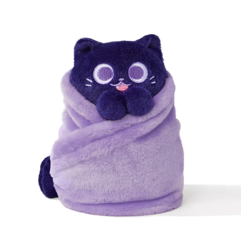 Purritos 7 Inch Plush Cat in Blanket | Sesame