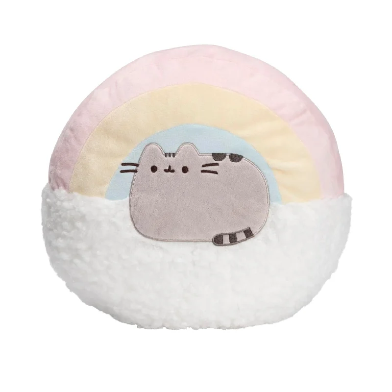 Pusheen with Rainbow 13 Inch Plush Pillow