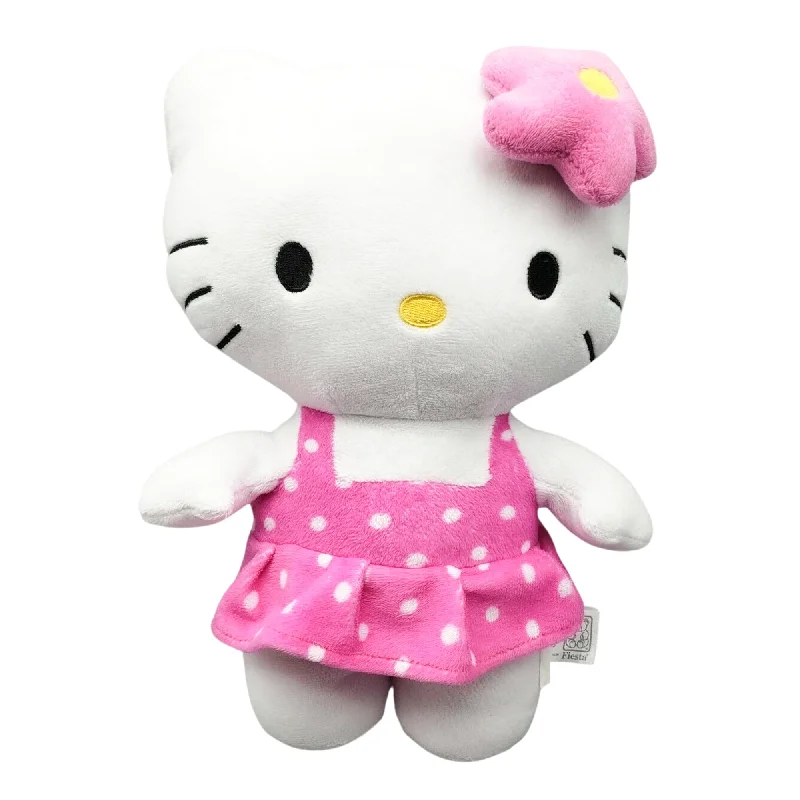 Sanrio 10 Inch Plush | Pink Polka Dot Dress Hello Kitty