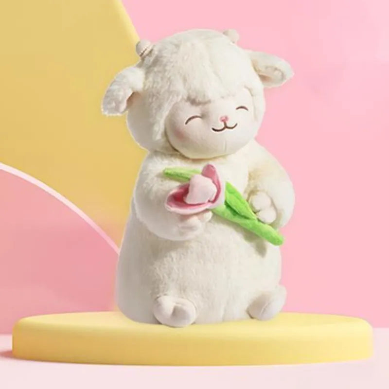 Spring Tulip Lamb Plush