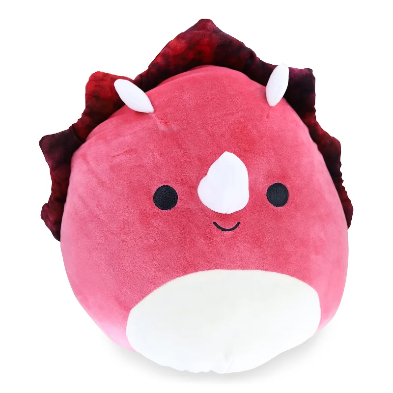 Squishmallow 12 Inch Flip-A-Mallow Plush | Tristan Triceratops / Chuey T-Rex