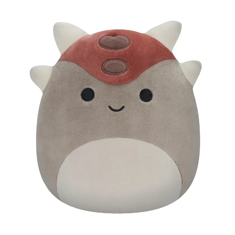 Squishmallow 8 Inch Newbie Squad Plush | Ainhoca The Armored Dinosaur