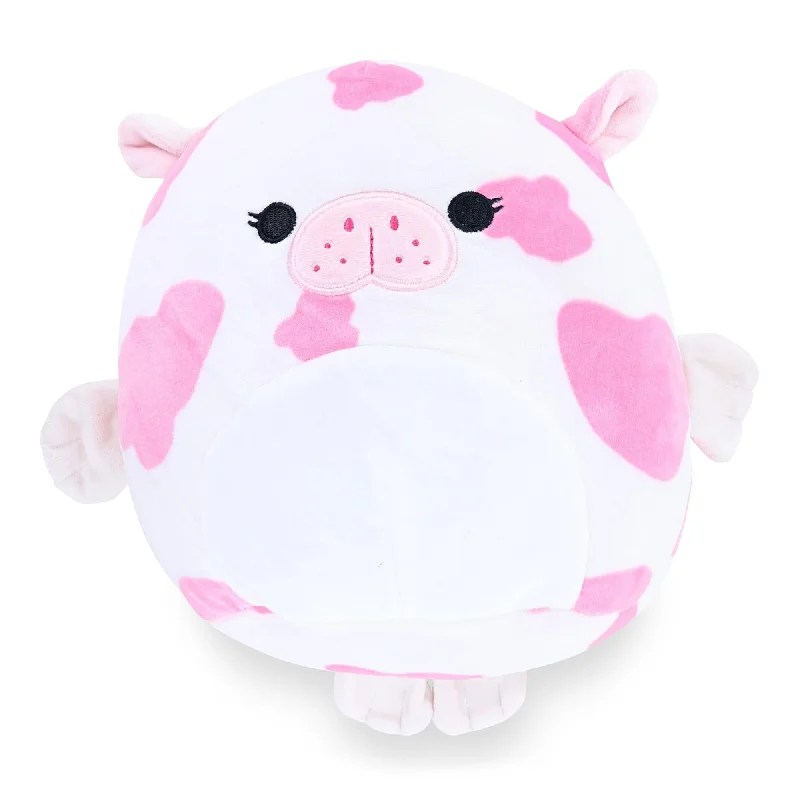 Squishmallow 8 Inch Sea Life Plush | Mondy the Pink Spotted White Sea Cow