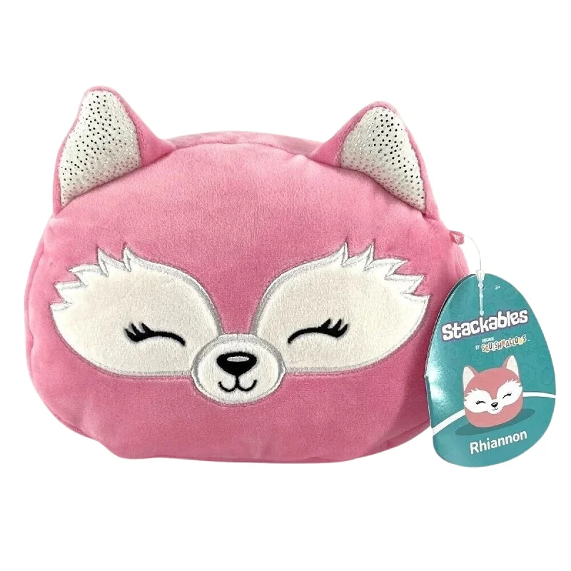 Squishmallow 8 Inch Stackable Plush | Rhiannon the Pink Fox