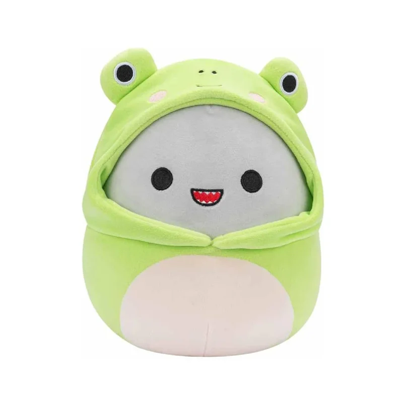 Squishmallows Easter Squad 5 Inch Plush | Gordon the Shark in Frog Hoodie