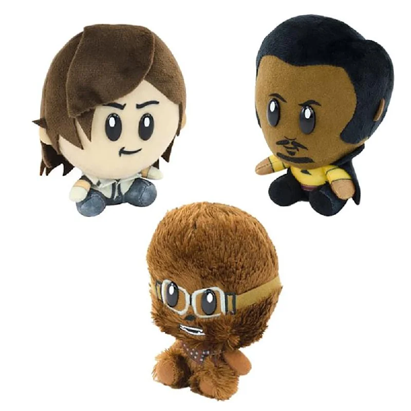 Star Wars 4" Super Bitz SDCC'18 Exclusive Plush Bundle Set Of 3