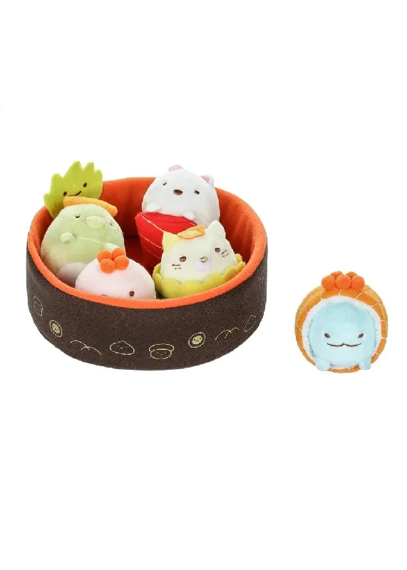 Sumikko Gurashi 5 Inch Plush - Sushi Bowl