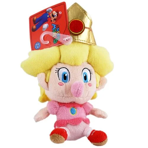 Super Mario Brothers 5" Plush Baby Peach