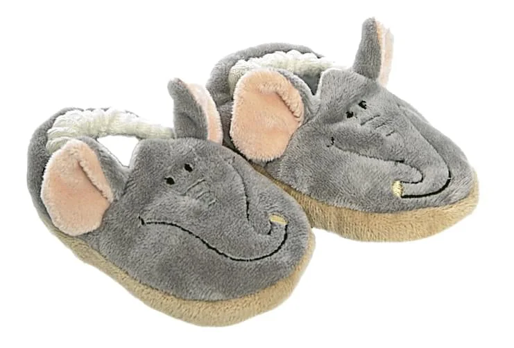 Teddykompaniet Dilinglisar Plush Elephant Baby Booties