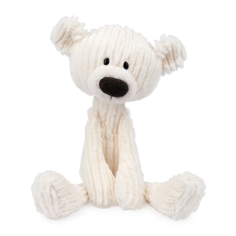 Toothpick 15" Teddy Bear - Cable White