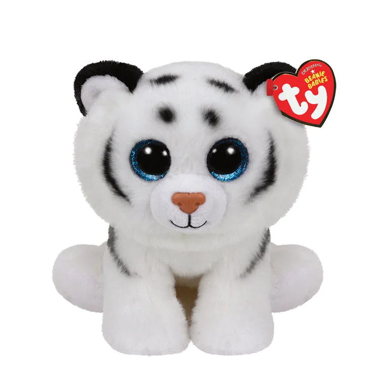 Tundra the White Tiger Plush Stuffed Animal Toy