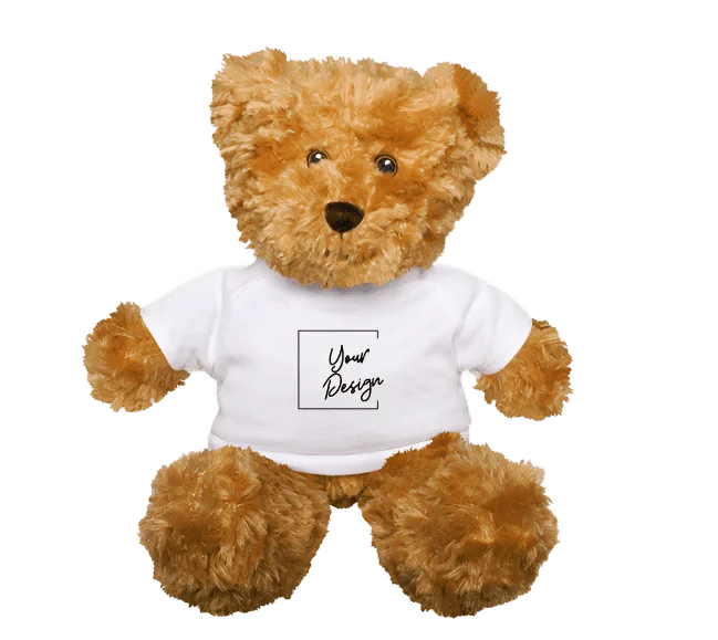 12" Teddy Bear w/ Custom Tee