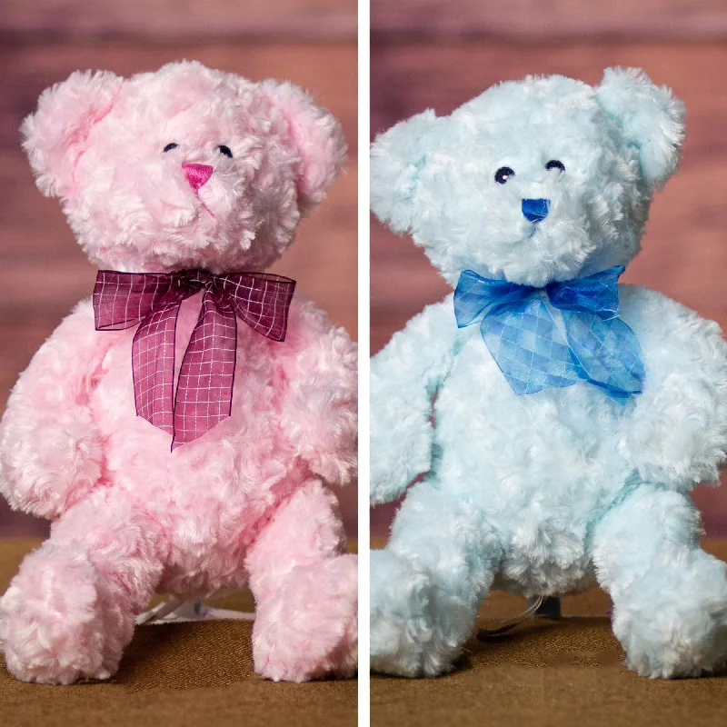 14" Curly Baby Teddy Bear Assortment