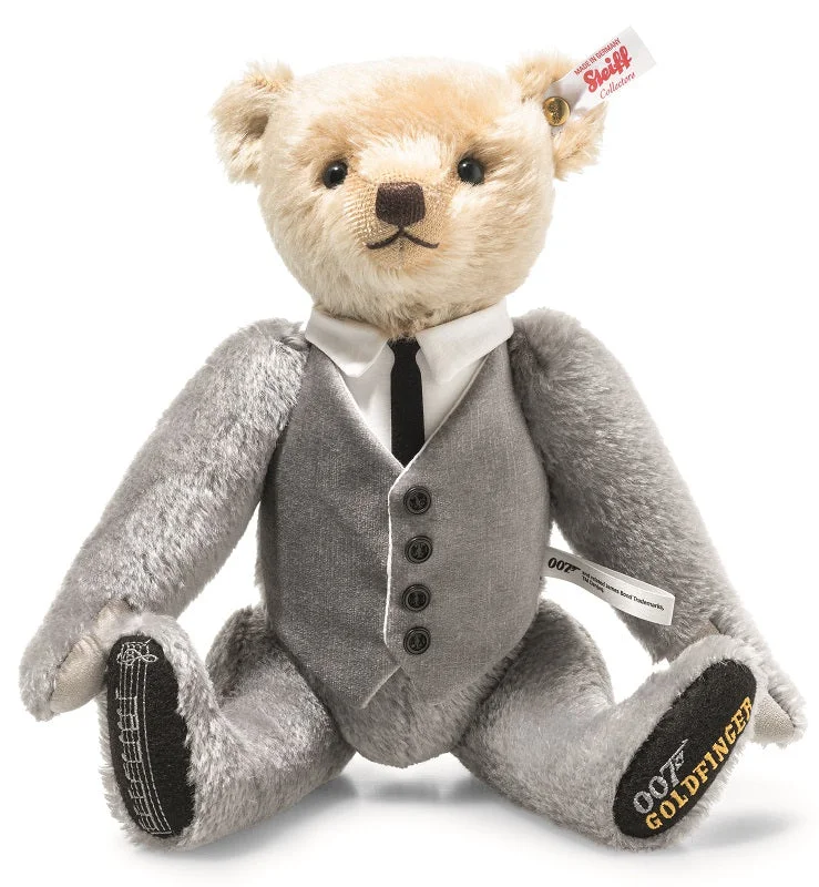 James Bond Goldfinger Teddy Bear by Steiff - 30cm