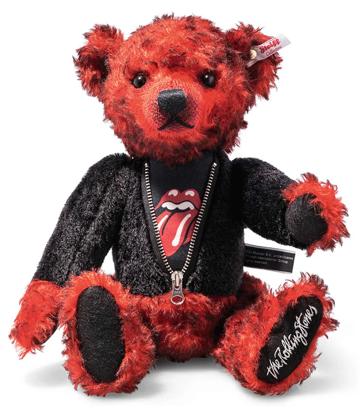 Steiff Rocks! The Rolling Stones Teddy Bear by Steiff - 34cm