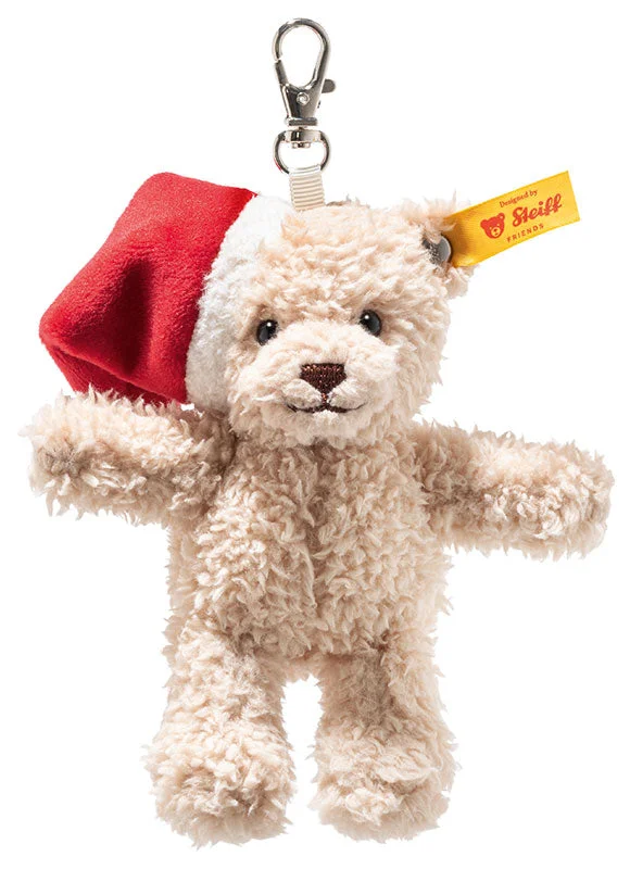 Christmas Ben Teddy Bear Keyring by Steiff - 12cm