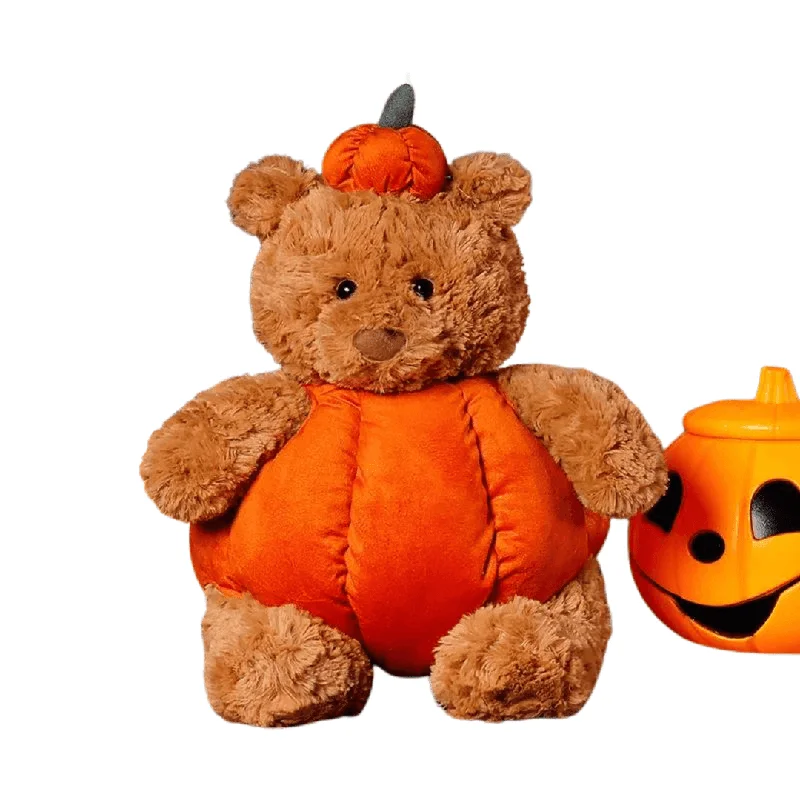 Cute Pumpkin Teddy Bear