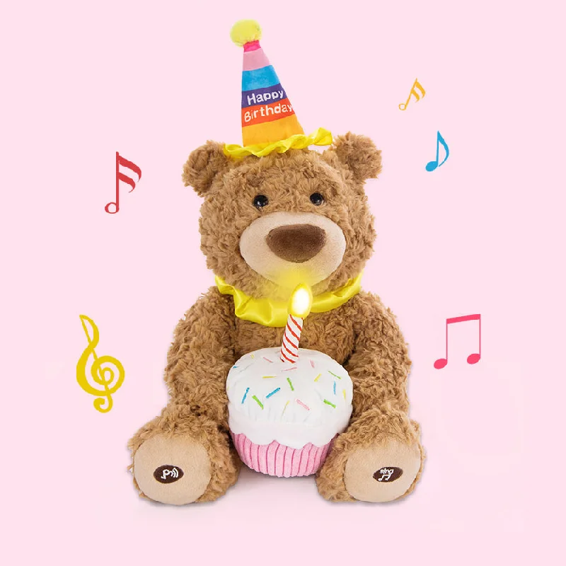 Cute Singing and Talking Birthday Teddy Bears Gifts - Aixini Toys